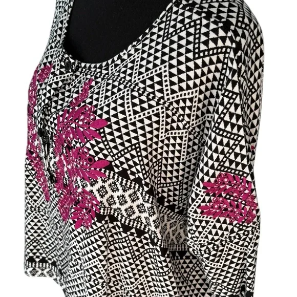 MAEVE Anthropologie Southwestern-Inspired Top, Size Small - Picture 4 of 8